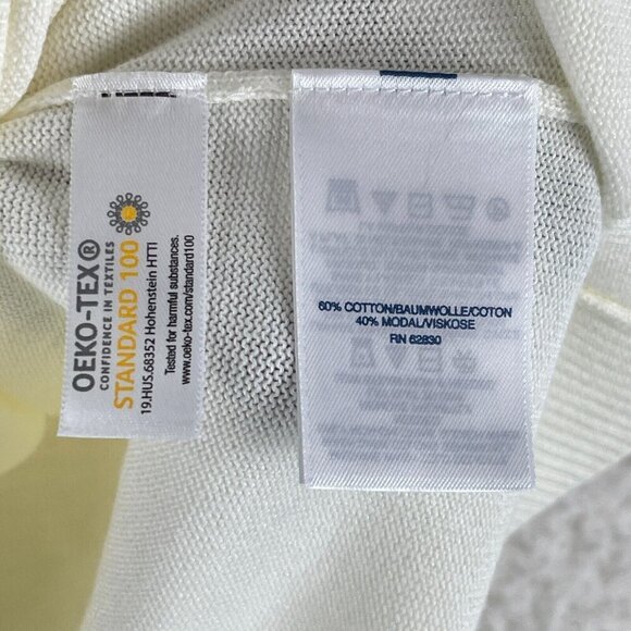 Lands' End Outfitters Ivory Short Sleeve Knit Shirt Womens Pullover Size 4X - Picture 12 of 16